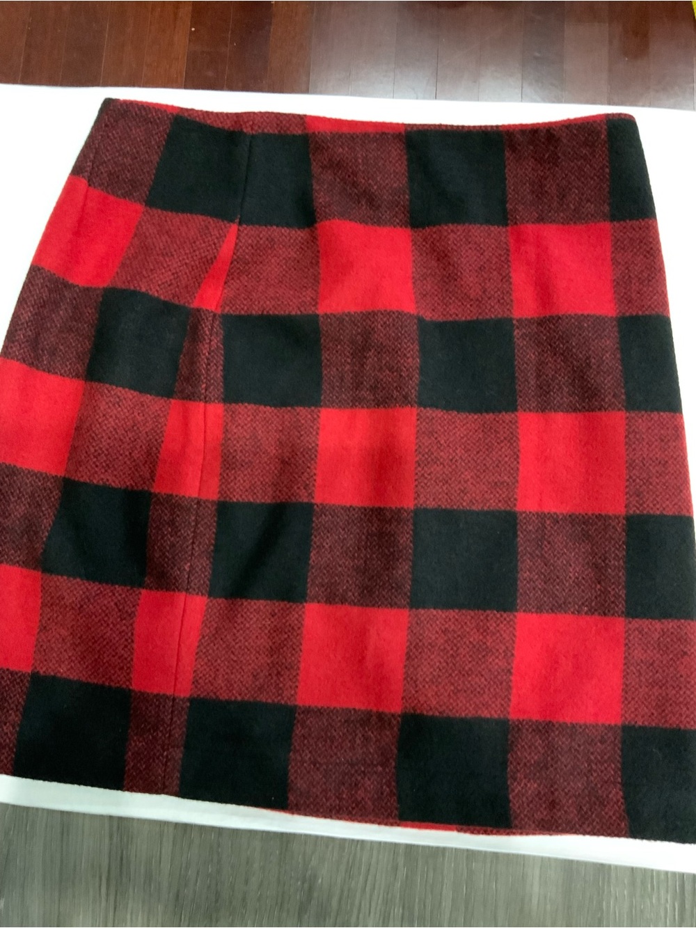 Boston Proper Red and Black Buffalo Plaid
